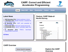 Tablet Screenshot of carp.doc.ic.ac.uk