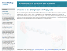 Tablet Screenshot of msf.bio.ic.ac.uk