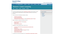 Desktop Screenshot of cc.doc.ic.ac.uk